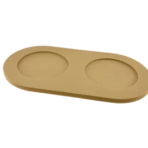 Pino Serving Tray Camel Brown