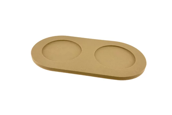 Pino Serving Tray Camel Brown