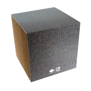 FREYA Cardboard scratcher block L - 30x30x30cm beige