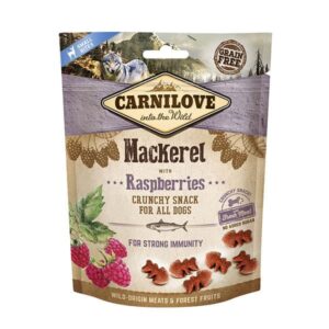 Carnilove Crunchy Snack Mackerel with Raspberries