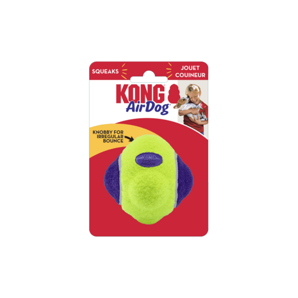 KONG AirDog Squeaker Knobby Ball Md/Lg