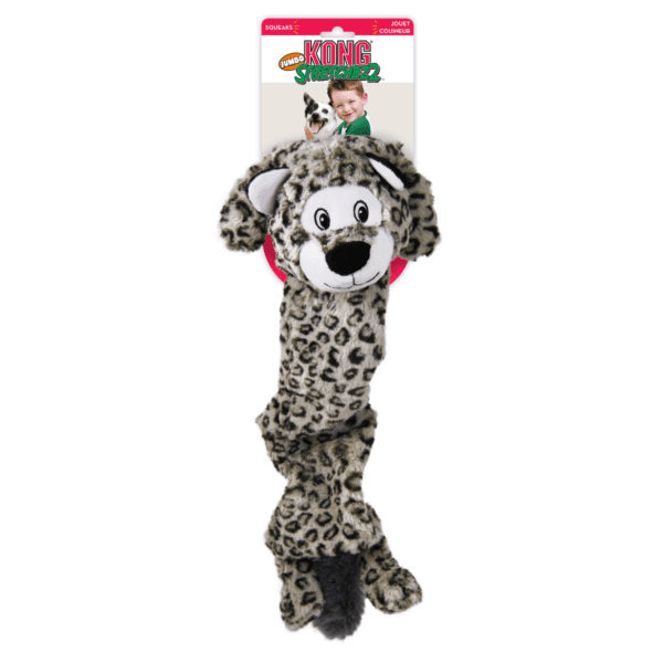 KONG Stretchezz Jumbo Snow Leopard X-Large