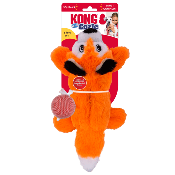 KONG Cozie Pocketz Fox Md