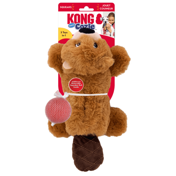 KONG Cozie Pocketz Beaver Md