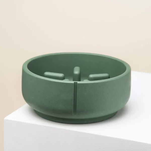 Pino Slow Feeder Bowl Duck Green