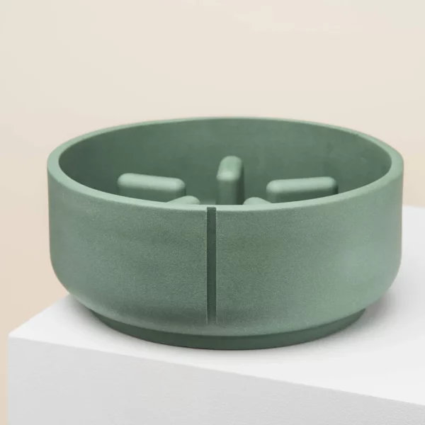 Pino Slow Feeder Bowl Duck Green