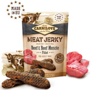 Carnilove Jerky - Beef & Beef Muscle Fillet