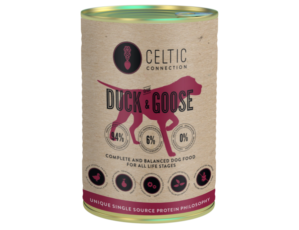 Celtic Connection Natvoer Eend Met Gans - 400g