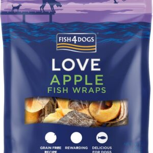 Fresh4Dogs Appel-Viswraps 90g