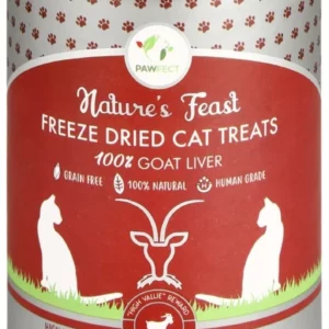 PawFect Freeze Dried Cat Treats Goat Liver