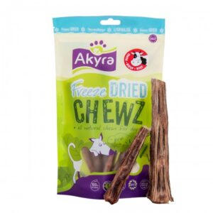 Akyra Freeze Dried Chewz Runderstaart - 250g